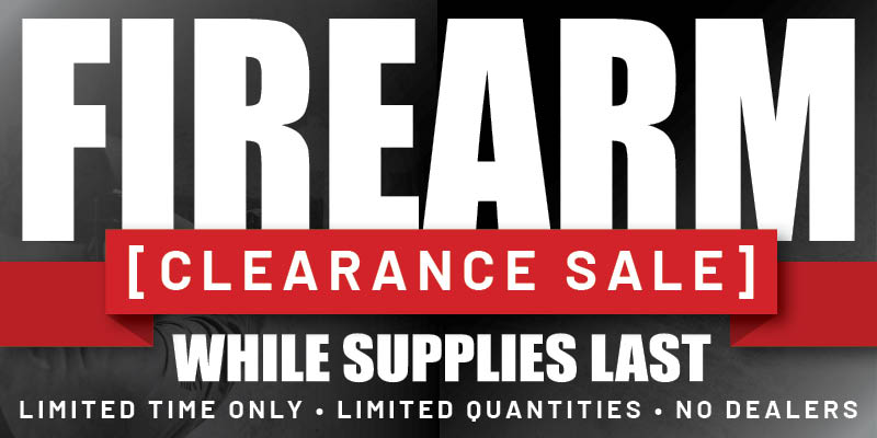 Firearm Clearance Sale